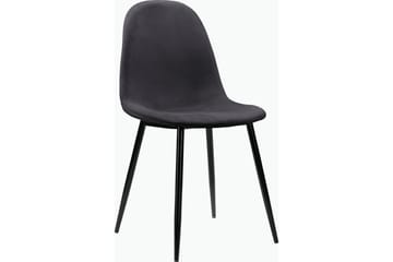 Oktoos Matstol - Antracit/Svart - Möbler - Fåtölj & stolar - Matstol & köksstol