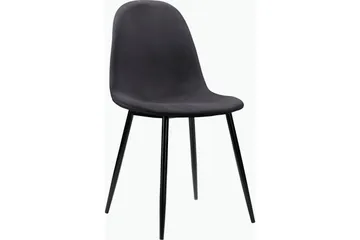 Oktoos Matstol - Antracit/Svart - Möbler - Fåtölj & stolar - Matstol & köksstol