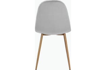 Oktoos Matstol - Grå/Natur - Möbler - Fåtölj & stolar - Matstol & köksstol