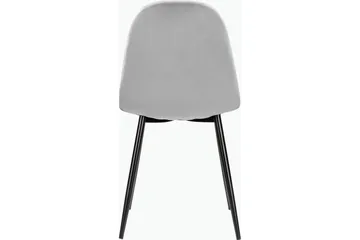 Oktoos Matstol - Grå/Svart - Möbler - Fåtölj & stolar - Matstol & köksstol