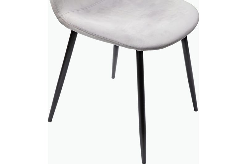 Oktoos Matstol - Grå/Svart - Möbler - Fåtölj & stolar - Matstol & köksstol