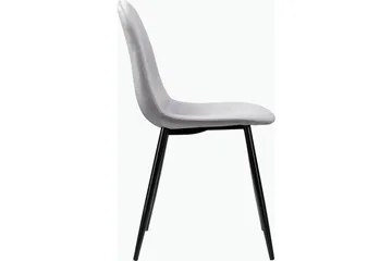 Oktoos Matstol - Grå/Svart - Möbler - Fåtölj & stolar - Matstol & köksstol