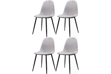 Oktoos Matstol - Grå/Svart - Möbler - Fåtölj & stolar - Matstol & köksstol