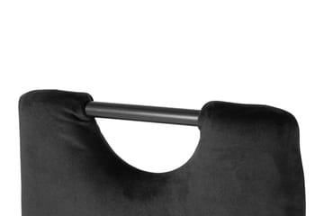 Olanta Matstol - Sammet/Svart - Möbler - Fåtölj & stolar - Matstol & köksstol