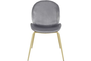 Ottine Matstol - Grå/Mässing - Möbler - Fåtölj & stolar - Matstol & köksstol