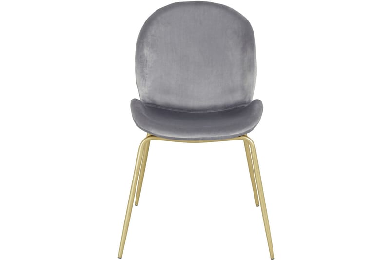 Ottine Matstol - Grå/Mässing - Möbler - Fåtölj & stolar - Matstol & köksstol