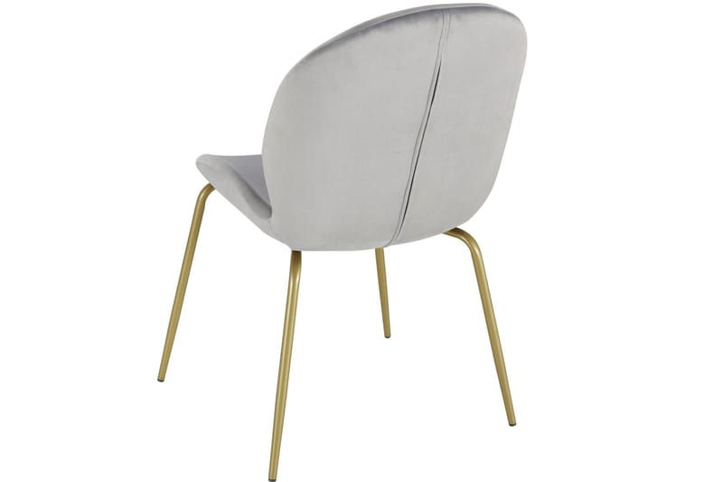 Ottine Matstol - Grå/Mässing - Möbler - Fåtölj & stolar - Matstol & köksstol