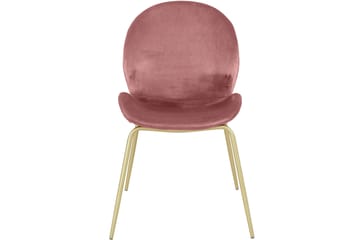 Ottine Matstol - Rosa/Mässing - Möbler - Fåtölj & stolar - Matstol & köksstol