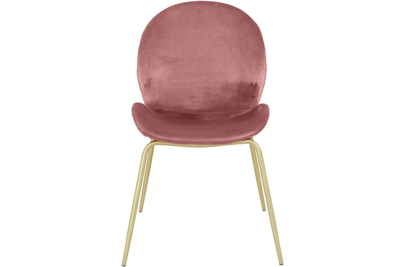 Ottine Matstol - Rosa/Mässing - Möbler - Fåtölj & stolar - Matstol & köksstol
