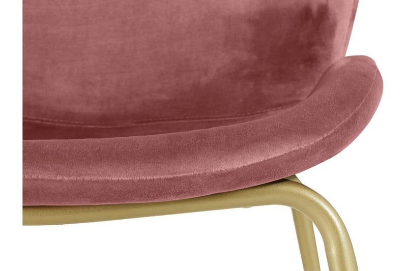 Ottine Matstol - Rosa/Mässing - Möbler - Fåtölj & stolar - Matstol & köksstol