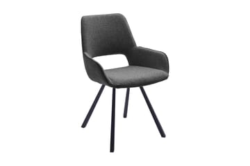 Paran Matstol 4 Ben Svängbar - Grå - Möbler - Fåtölj & stolar - Matstol & köksstol