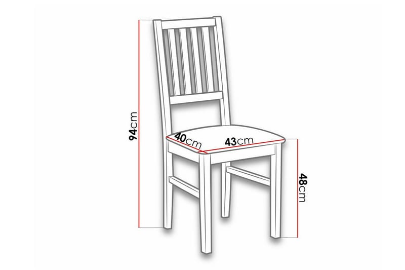 Patrickswell Matstol Black - Möbler - Fåtölj & stolar - Matstol & köksstol