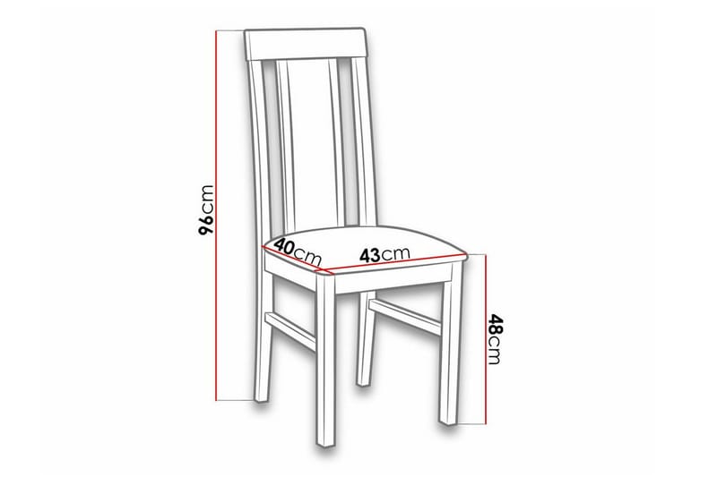 Patrickswell Matstol Black/Wood - Möbler - Fåtölj & stolar - Matstol & köksstol