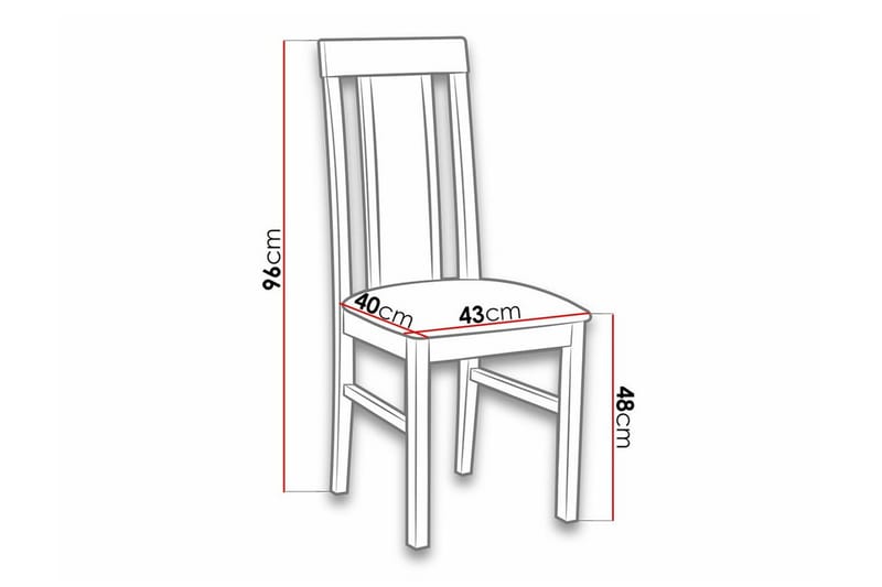 Patrickswell Matstol Black/Wood - Möbler - Fåtölj & stolar - Matstol & köksstol