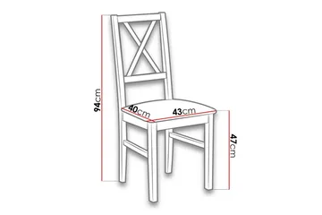Patrickswell Matstol - Brun - Möbler - Fåtölj & stolar - Matstol & köksstol