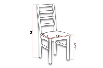 Patrickswell Matstol - Brun - Möbler - Fåtölj & stolar - Matstol & köksstol