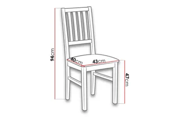 Patrickswell Matstol - Brun - Möbler - Fåtölj & stolar - Matstol & köksstol