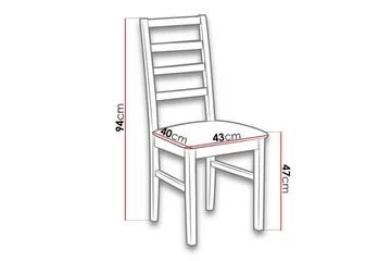 Patrickswell Matstol - Brun - Möbler - Fåtölj & stolar - Matstol & köksstol