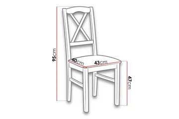 Patrickswell Matstol - Svart - Möbler - Fåtölj & stolar - Matstol & köksstol