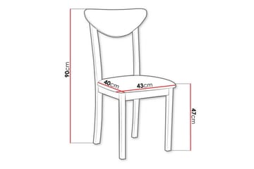 Patrickswell Matstol - Svart - Möbler - Fåtölj & stolar - Matstol & köksstol