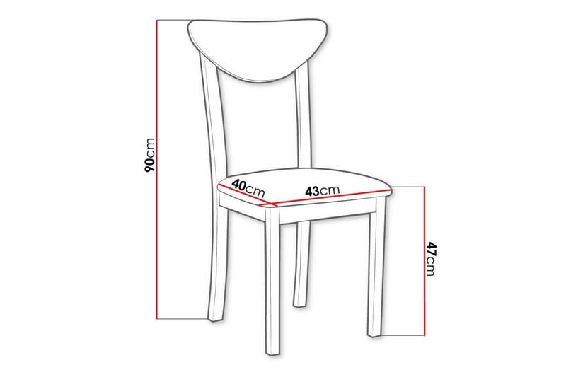 Patrickswell Matstol - Svart - Möbler - Fåtölj & stolar - Matstol & köksstol