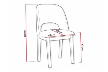 Patrickswell Matstol - Svart - Möbler - Fåtölj & stolar - Matstol & köksstol