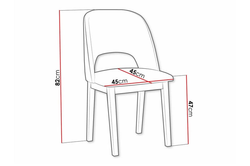 Patrickswell Matstol - Svart - Möbler - Fåtölj & stolar - Matstol & köksstol