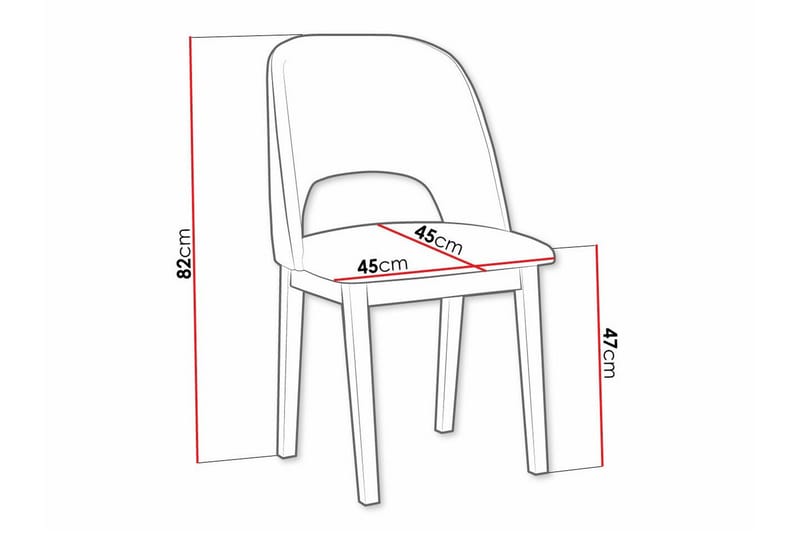 Patrickswell Matstol - Svart - Möbler - Fåtölj & stolar - Matstol & köksstol