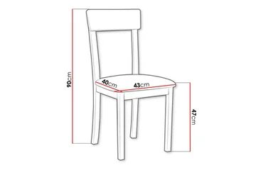 Patrickswell Matstol - Svart - Möbler - Fåtölj & stolar - Matstol & köksstol