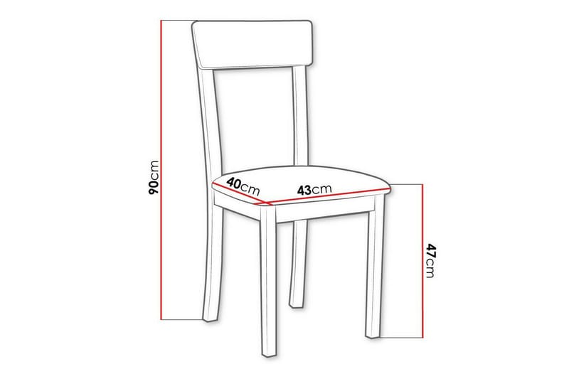 Patrickswell Matstol - Svart - Möbler - Fåtölj & stolar - Matstol & köksstol