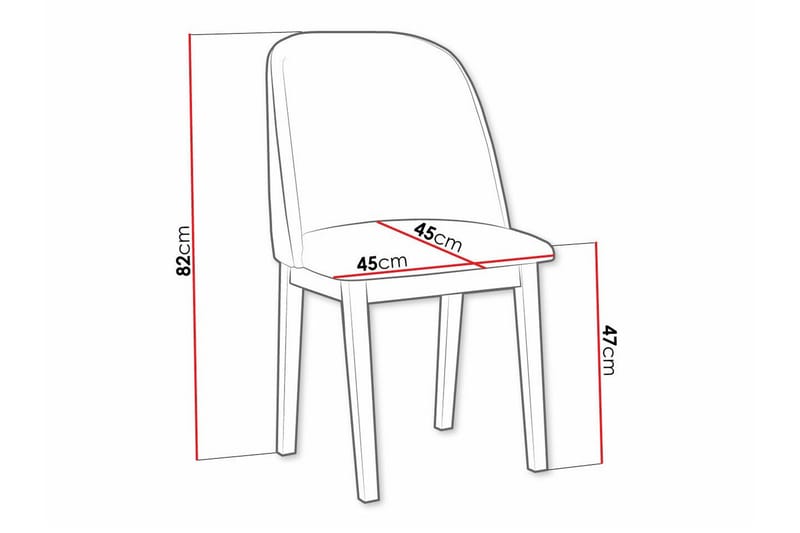 Patrickswell Matstol - Svart - Möbler - Fåtölj & stolar - Matstol & köksstol