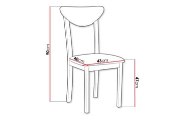 Patrickswell Matstol - Svart - Möbler - Fåtölj & stolar - Matstol & köksstol