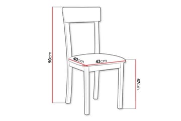 Patrickswell Matstol - Svart - Möbler - Fåtölj & stolar - Matstol & köksstol