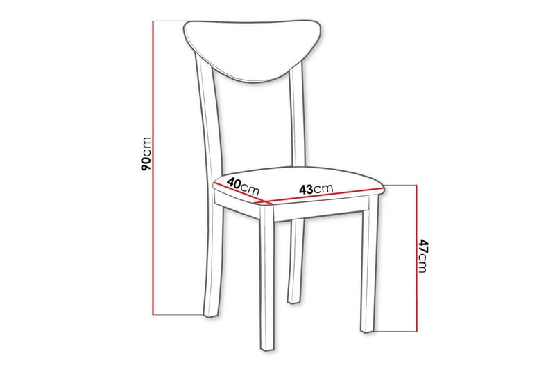 Patrickswell Matstol - Svart - Möbler - Fåtölj & stolar - Matstol & köksstol