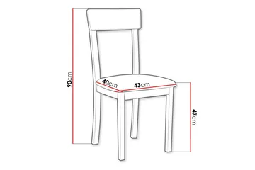 Patrickswell Matstol - Svart - Möbler - Fåtölj & stolar - Matstol & köksstol