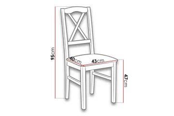 Patrickswell Matstol - Svart - Möbler - Fåtölj & stolar - Matstol & köksstol