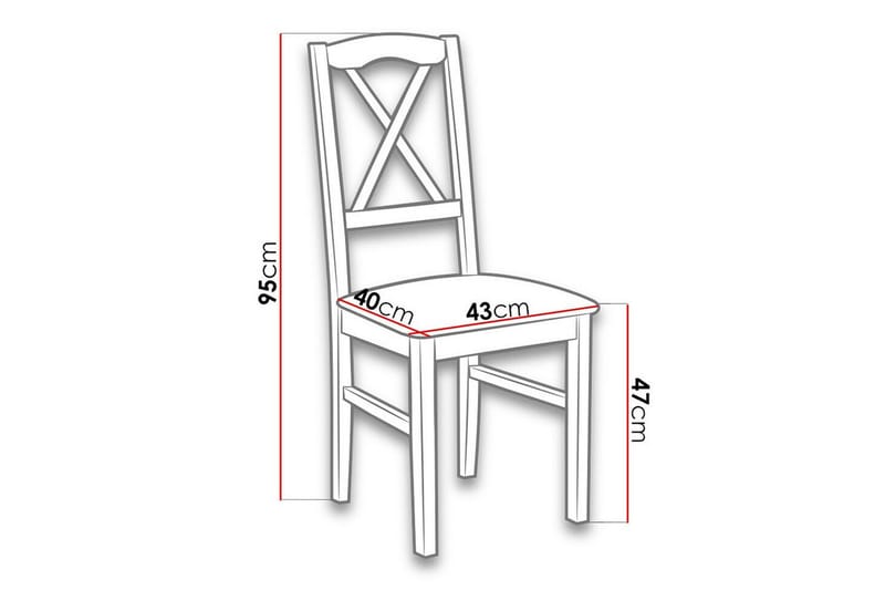 Patrickswell Matstol - Svart - Möbler - Fåtölj & stolar - Matstol & köksstol