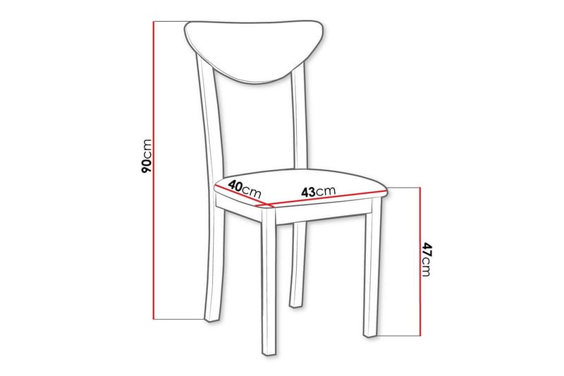 Patrickswell Matstol - Svart - Möbler - Fåtölj & stolar - Matstol & köksstol