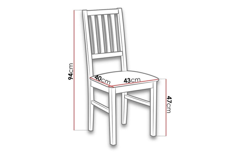 Patrickswell Matstol - Svart - Möbler - Fåtölj & stolar - Matstol & köksstol