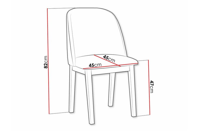 Patrickswell Matstol - Svart - Möbler - Fåtölj & stolar - Matstol & köksstol