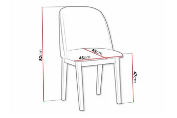 Patrickswell Matstol - Svart - Möbler - Fåtölj & stolar - Matstol & köksstol