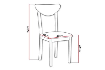 Patrickswell Matstol - Svart - Möbler - Fåtölj & stolar - Matstol & köksstol
