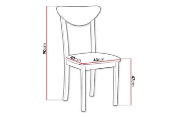 Patrickswell Matstol - Svart - Möbler - Fåtölj & stolar - Matstol & köksstol