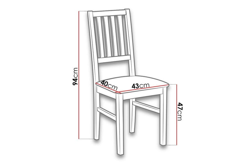 Patrickswell Matstol - Svart - Möbler - Fåtölj & stolar - Matstol & köksstol