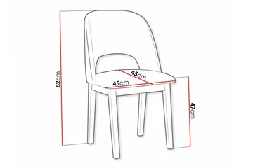 Patrickswell Matstol - Vit - Möbler - Fåtölj & stolar - Matstol & köksstol