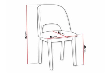 Patrickswell Matstol - Vit - Möbler - Fåtölj & stolar - Matstol & köksstol