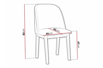 Patrickswell Matstol - Vit - Möbler - Fåtölj & stolar - Matstol & köksstol