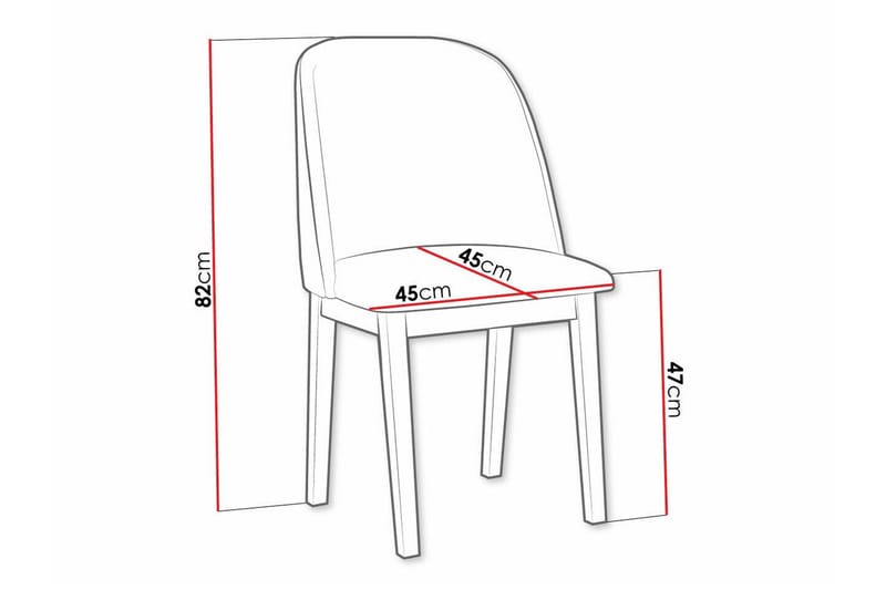 Patrickswell Matstol - Vit - Möbler - Fåtölj & stolar - Matstol & köksstol