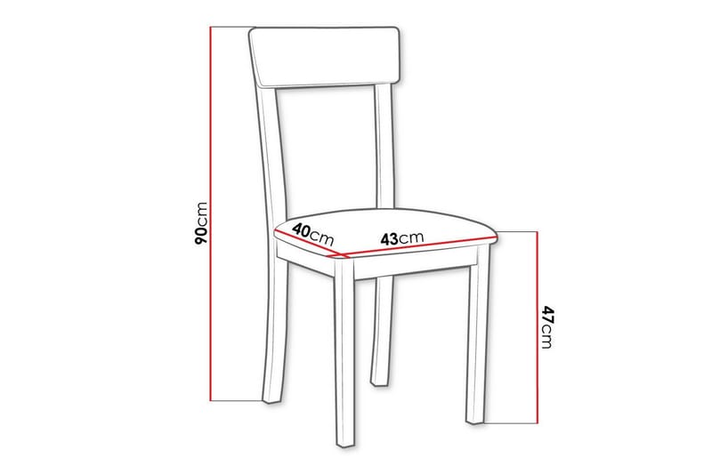 Patrickswell Matstol - Vit - Möbler - Fåtölj & stolar - Matstol & köksstol