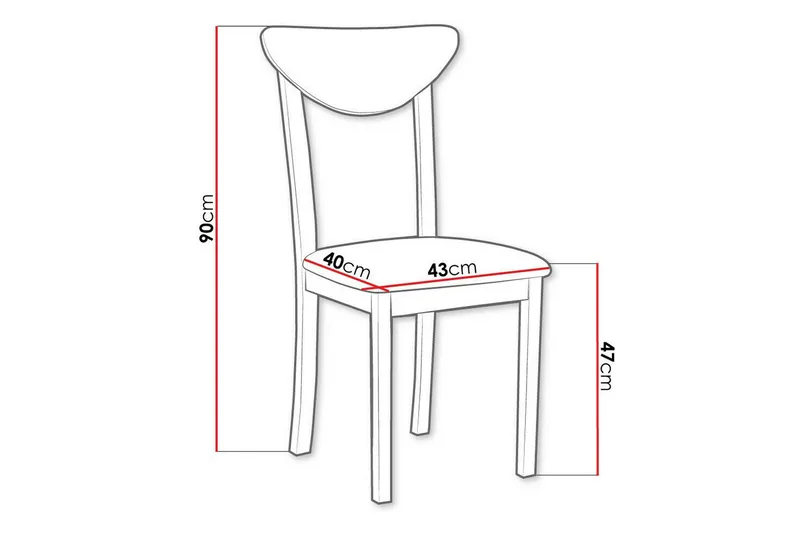 Patrickswell Matstol - Vit - Möbler - Fåtölj & stolar - Matstol & köksstol